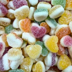 Fruit Flavoured Fizzy Gummy Heart